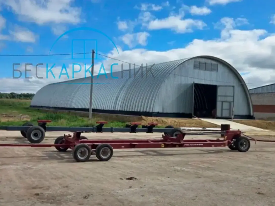 Зернохранилище 16×60 м